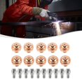 thumbnail image 3 of For Binzel Psb60 121 Plasma Cutter Torch Consumables Set 743 0132 Nozzle Tips, 3 of 6