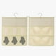 thumbnail image 1 of Organizador Colgante Uxcell, Bolsa de Almacenamiento para Sujetadores, Estantes de Almacenamiento Colgantes de Doble Cara para Ropa Interior y Calcetines, Beige (2+6 Bolsillos), 1 of 7