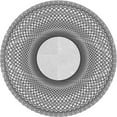 thumbnail image 1 of Ahgly Company Machine Washable Indoor Round Transitional Dim Gray Area Rugs, 4' Round, 1 of 7
