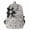 Grey, variant on NCY Corduroy Cute Bow Backpack for Women Coquette Aesthetic Kawaii Bookbag Casual Bow Backpack