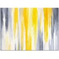 thumbnail image 6 of Abstract Grey Area Rugs Indoor Non-Slip Washable Rug Yellow Mottled Gradient Texture Farmhouse Rug Rubber Backing Floor Mats Non Shedding Home Decor Carpet for Entryway Living Room 5x6ft, 6 of 7