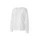 thumbnail image 2 of VISgogo Mujeres Camiseta Manga Larga Cuello Redondo Encaje Patchwork Señoras Otoño Tops para Casual Diario VISgogo moda, 2 of 8