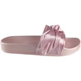 thumbnail image 2 of Slides Shoes | Flat Shoes | Ladies Flat Shoes | Slippers For Women | Comfy Plain Rubber Bow Sliders Shoes, 2 of 3
