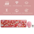 thumbnail image 4 of Clavier Souris Combo, Support Réglable Clavier 104 Touches pour XP/win7/win8/win10 Rose, 4 of 8