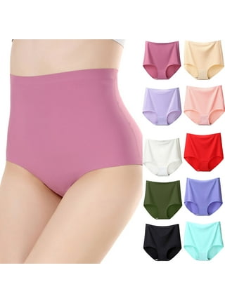 ayushicreationa Women/Girls Seamless Ice Silk Invisible No Show Laser Cut  Hipster Underwear Medium Waist Soft and Breathable Panty Set Pack of 3