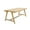 Teak Finish, variant on GDF Studio Desmond Outdoor Acacia Wood Dining Table