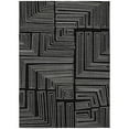thumbnail image 2 of Addison Rugs Chantille Indoor/Outdoor Transitional Geometric, Abstract Black Washable Rectangle Rug, 5' x 7'6", 2 of 6