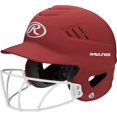 thumbnail image 1 of Casco de bateo Rawlings COOLFLO con máscara facial Fastpitch Softbol, 1 of 1
