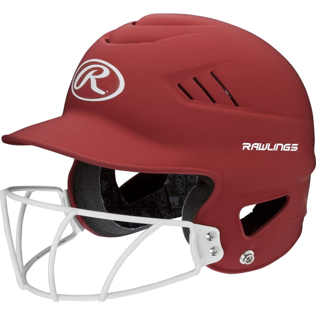 Casco de bateo Rawlings COOLFLO con máscara facial Fastpitch Softbol