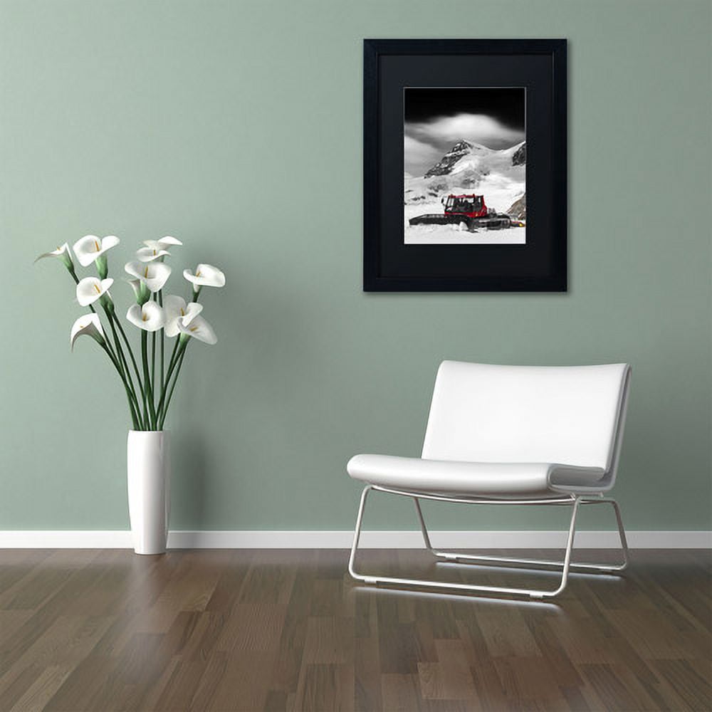 Trademark Fine Art "Tranquil Scene" Canvas Art by Philippe Sainte-Laudy, Black Matte, Black Frame