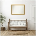 thumbnail image 4 of Amanti Art Custom Wall and Bathroom Mirror (32.75 x 43.75 in.), Townhouse Gold Frame, 4 of 6