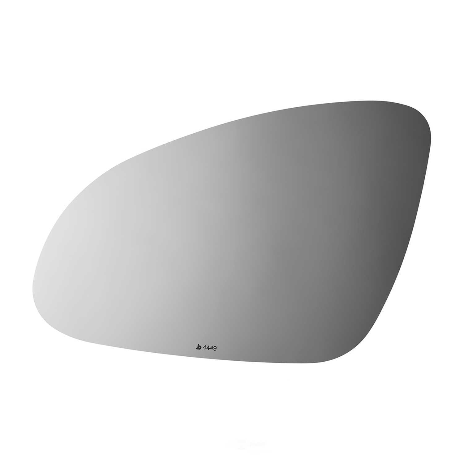 Burco Side View Mirror Replacement Glass - Clear Glass - 4449