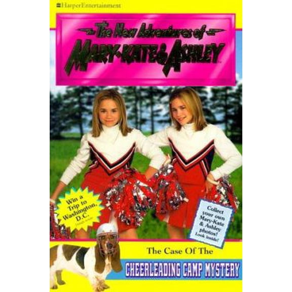 The Case of the Cheerleading Camp Mystery (The New Adventures of Mary-Kate & Ashley #17), by Lisa Fiedler Paperback, Children's Books, English