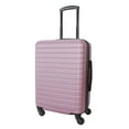 thumbnail image 4 of Protégé Vacationer 20-inch Carry-on Expandable Hardside Luggage With 360-Spinner Wheels and Divider Pockets, Violet Pink, 4 of 9