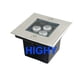 thumbnail image 4 of Lámpara LED enterrada para exteriores, cuadrada, resistente al agua IP68, 1 W, 3 W, 4 W, 5 W, 6 W y 9 W, para decoración de jardín, CA 85-265 V, CC 12 V, 4 of 5