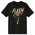 thumbnail image 4 of Flash Superspeed Run Men's Black T-shirt-4XL, 4 of 6