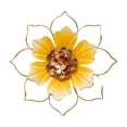 thumbnail image 2 of 1 Pack Metal Hibiscus Flower Decorations, Hibiscus Flower Wall Art Sculpture Hanging Decor, Metal Flower Outdoor Decor for The Garden, Patio, Fence, Home, and Yard, 2 of 6
