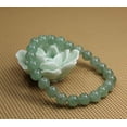 thumbnail image 3 of Bracelet Extensible en Perles Rondes de 8 mm en Aventurine Verte Naturelle de Qualité A, Unisexe, 7 Pouces, 3 of 5