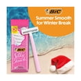 thumbnail image 3 of BIC Silky Touch Women's 2-Blade Disposable Razors, Pastel Handles, 10 Count, 3 of 6