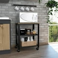 thumbnail image 3 of RST Brands Emery Modern Kitchen Cart, 3 of 8
