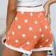 thumbnail image 3 of Pantalones Cortos Casuales de Verano para las Mujeres Bolsillo de Cordón de la Estrella de la Moda, Pantalones de Cintura Elásticos para Dormir en el Hogar, 3 of 8