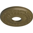 thumbnail image 3 of Ekena Millwork 12 1/8"OD x 3 5/8"ID x 7/8"P Nadia Ceiling Medallion (Fits Canopies up to 4 7/8"), Hand-Painted Mississippi Mud, 3 of 8