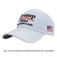 thumbnail image 4 of Trump 2024 Béisbol Ajustable Casual Golfs para Hombres Mujeres () Blanco, 4 of 4