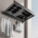 thumbnail image 2 of Multifunction Stretchable Clothes Dryer Mesh Clothes Drying Rack for Small space, 2 of 5