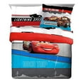 Disney Pixar Cars Full Size Comforter Set with Lightning McQueen Kid