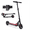 black, variant on SANOPY Electric Scooter for Kids Ages 6-12, 150W Motor Max Speed 10 MPH, 5 Miles Range, Colorful LED Lights, Foldable Kids Electric Scooter,UL2272 Certified
