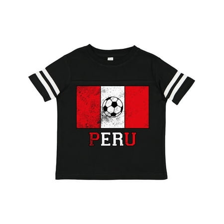 

Inktastic Peruvian Soccer Gift Toddler Boy or Toddler Girl T-Shirt