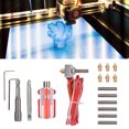 thumbnail image 4 of Accesorios de impresora 3D Kit de extrusor de boquilla Cabezal de extrusión Kit de 17 piezas, 4 of 10
