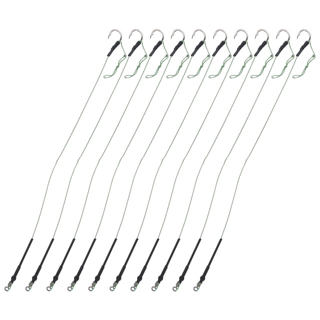 Fishing Hair Rigs, 5 Set Metal Sharpness Accessory Fishing Hook Rigs for Outdoor Fishing for Floating Fishing for Fishing Enthusiast for Pellets Meat, Corn 7#,8#,9#,10#