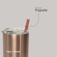 thumbnail image 2 of Termo Vaso Para Bebidas 20oz Acero Inox Doble Pared Dorado ilios innova 20 oz dorado, 2 of 9