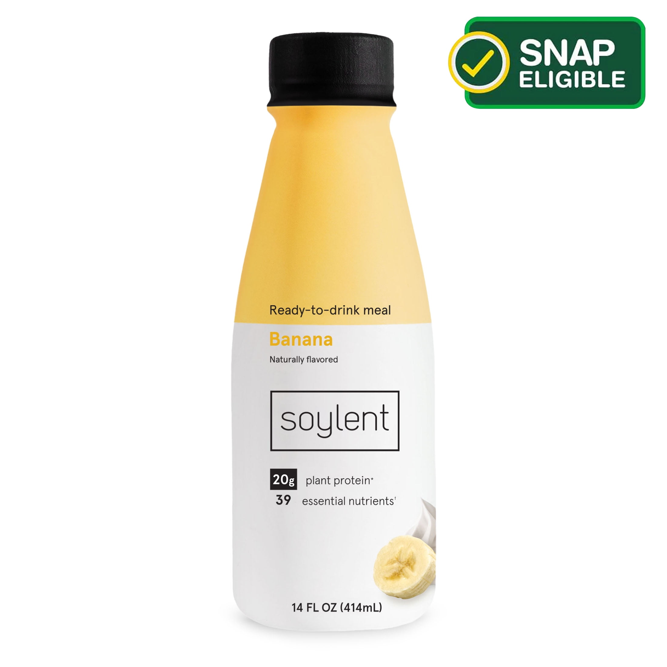 Soylent Protein Nutrition Shake, Banana, 14 fl oz