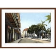 thumbnail image 2 of Art.com Central Park and Canal Building, Panama City, Panama, C1920S Giclee Print, Brown Frame Wall Art, 29" x 21", 2 of 5