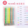 thumbnail image 1 of Juego de bolígrafos de Gel de colores, Set de papelería de bolígrafos retráctiles de 0,5mm para diario, álbum de recortes, Kawaii, accesorios de oficina, 9 unidades, 1 of 4