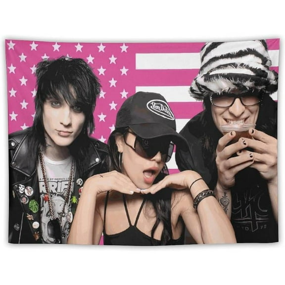 Movie Tapestry Jake and Johnny Flag Paper Aesthetics Painting for Room Decoration Wall Decoration Tapestry Bedroom Decoration Tapestry Gift Idea Room Aesthetic for Dorm Decor Gift, style