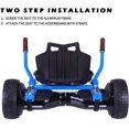 thumbnail image 7 of HoverTech 1 Go Cart Adjustable Seat Attachment for 6.5" Hover-Board Buggy - Blue, 7 of 7
