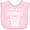 AD-Pink, variant on Inktastic Daddys Little Drummer Childs Music Boys or Girls Baby Bib