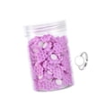 thumbnail image 4 of Vasos de pegamento portátiles para anillos de pegamento de pestañas, para escuelas de cosmetología y salones de belleza. Flor morada, 4 of 8