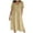 LYQ1_Khaki, variant on Meichang Linen Button Down Shirt Dresses for Women Plus Size Short Sleeve V Neck Midi Dress Flowy Swing Casual Beach Dresses with Pockets
