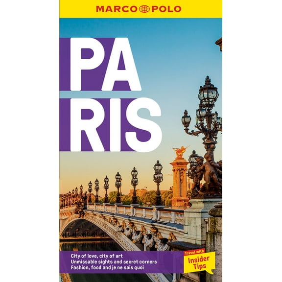 Paris Marco Polo Pocket Guide (Paperback)