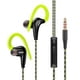 thumbnail image 2 of Auriculares deportivos Auriculares deportivos con cable a prueba de agua Control con cable Auriculares internos enganchados con aislamiento de ruido, Verde Eigraketly EL000330-03, 2 of 2