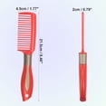 thumbnail image 4 of Cepillo para el cabello Unique Bargains rojo plástico, 4 of 7