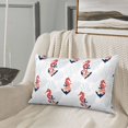 thumbnail image 5 of Zufioo Sea Horse And Corals1 Print Double-sided Plush Pillow Cover,Decorative Pillow Protector without Pillow Core, Suitable for Sofa, Bedroom, Car-14"x20", 5 of 6