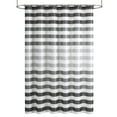 thumbnail image 3 of Mainstays Ombre 15-Piece Stripe Polyester Shower Curtain Set, Grey, 3 of 6