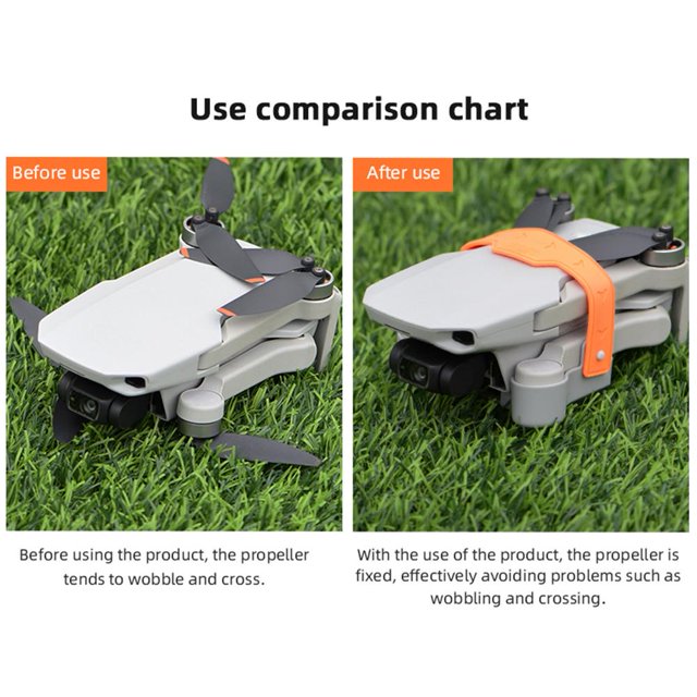 Soporte de hélice para Mini 2/Mavic Mini/ Mini SE/ Mini 2 SE (naranja) DQrwqpou Para estrenar