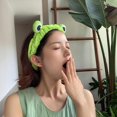 thumbnail image 5 of Jkapagzy Frog Hair Band Head Wrap Makeup Headband, Frog Eye Elastic Headband Cute Frog Headband For Face Washing Frog Head Wrap Green Funny Hair Band Elastic Turban Headbands Hair Hoop, 5 of 10