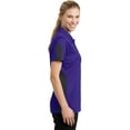 thumbnail image 3 of Sport-Tek ® Ladies PosiCharge ® Active Textured Colorblock Polo. LST695, 3 of 6